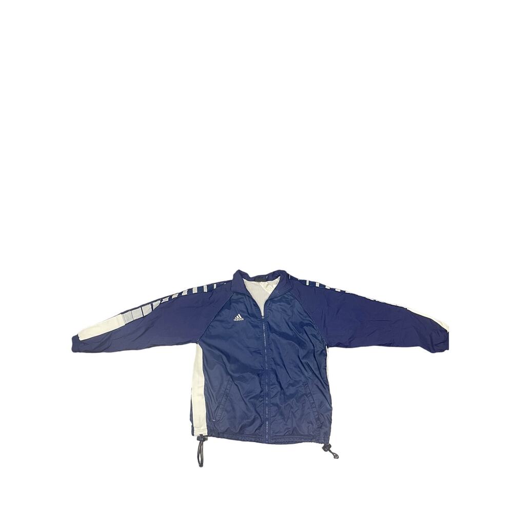 Adidas Team Vintage Windbreaker Jacket Track Soccer Mens